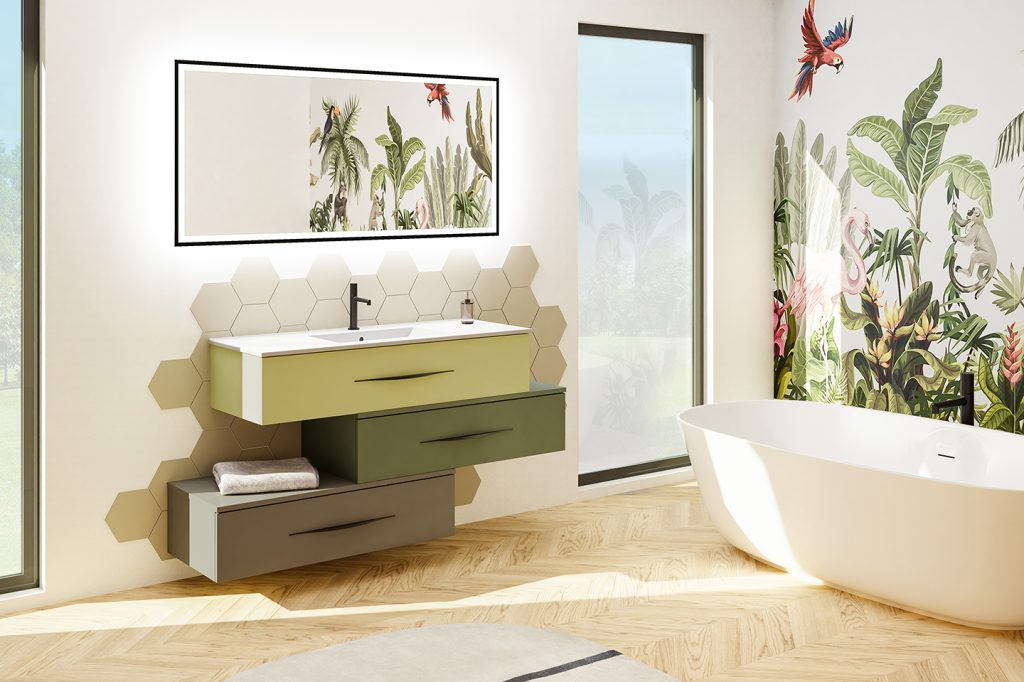 Meuble Bento 3 caissons - DECOTEC