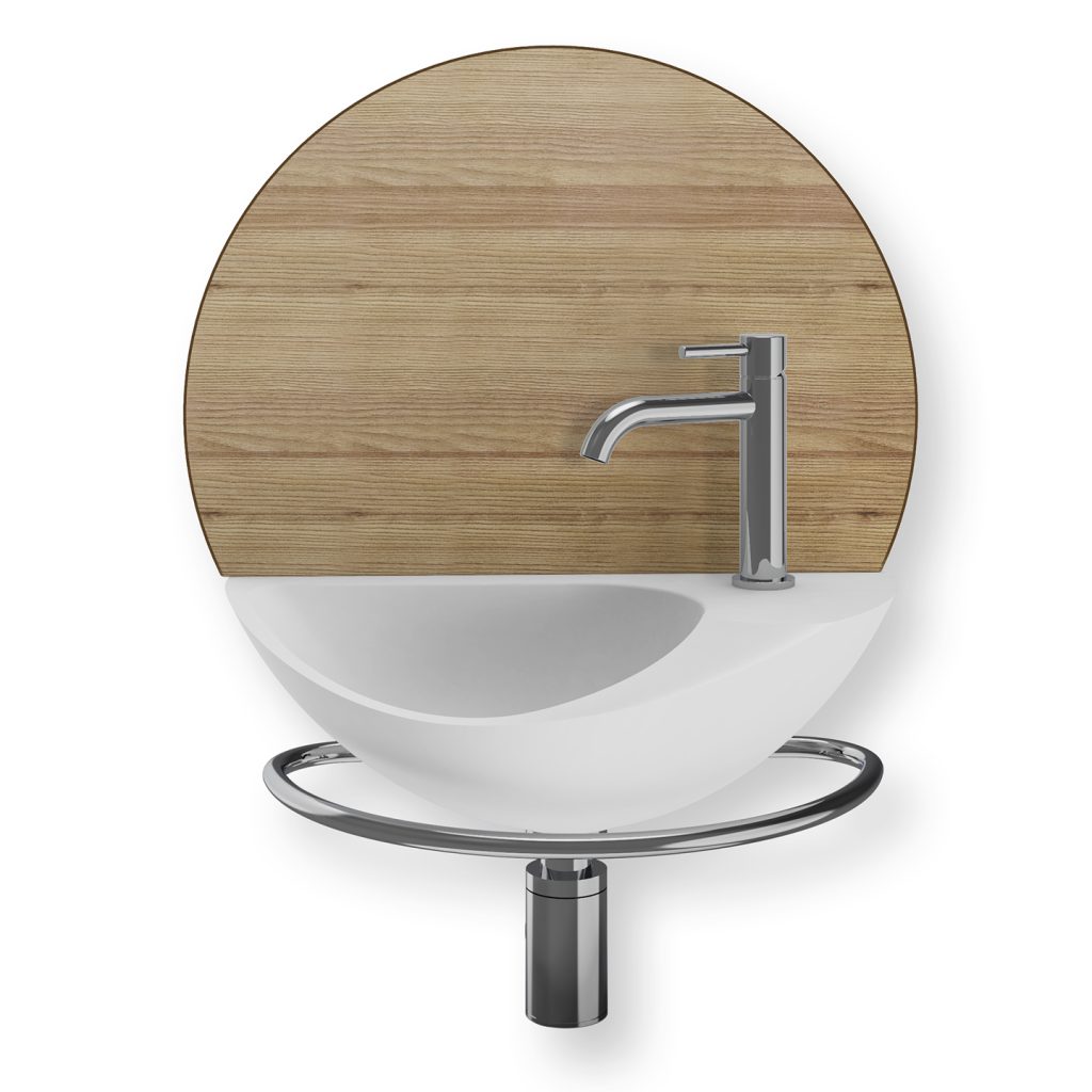 Handwaschbecken Bulli compact polaris ulme blond