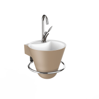 Thumbnail of http://Lave-mains%20Cône%20camel%20mat%20-%20DECOTEC