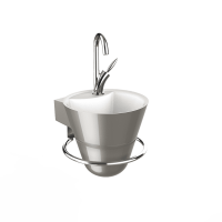 Thumbnail of http://Lave-mains%20Cône%20titane%20brillant%20-%20%20DECOTEC