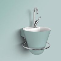 Thumbnail of http://Lave%20mains%20Cône%20couleur%20baltique%20-%20DECOTEC