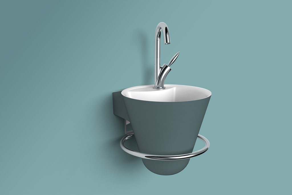 Lave mains Cône couleur toundra - DECOTEC