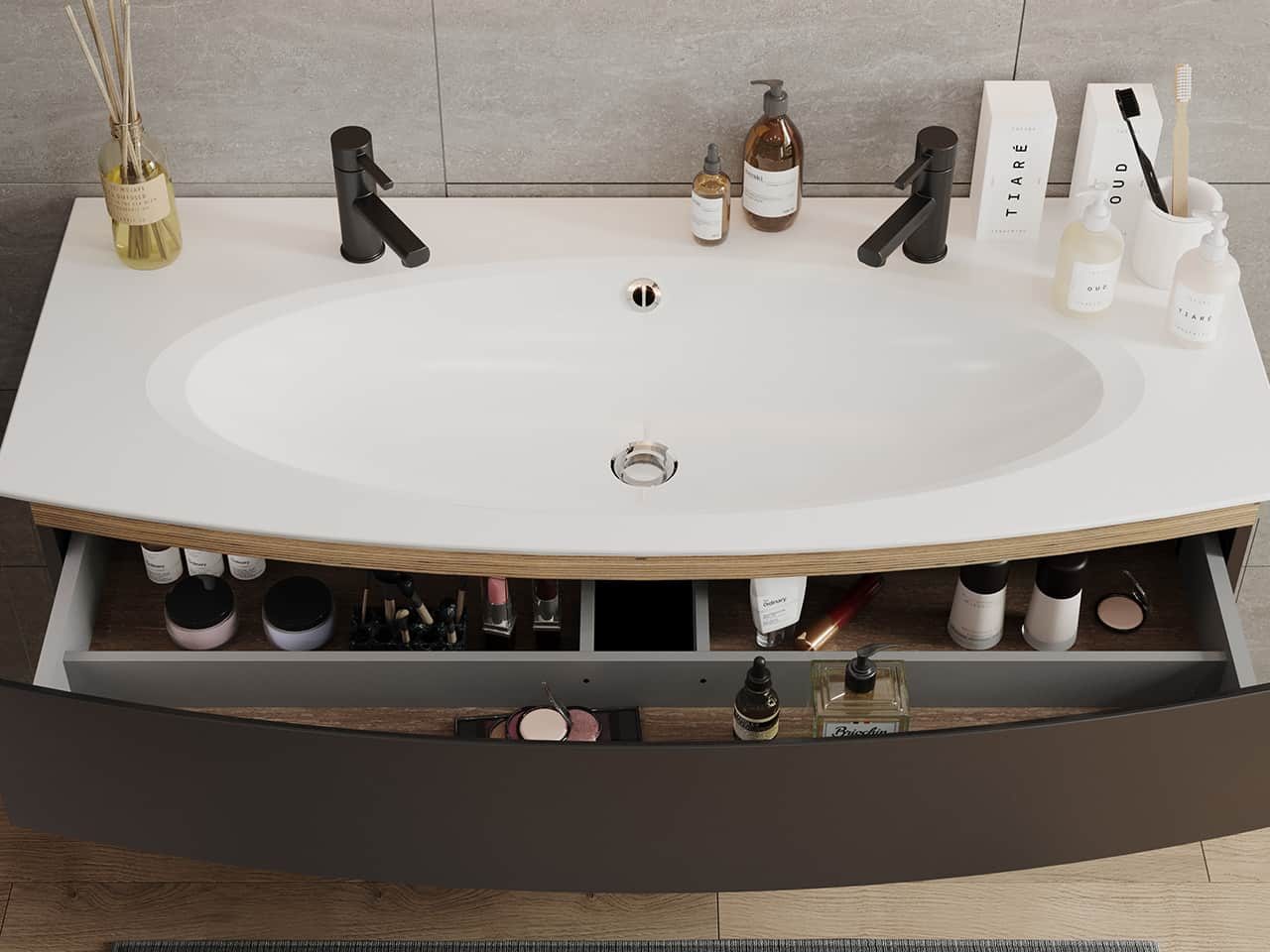 Bel Ami Waschtisch-Badschrank von DECOTEC