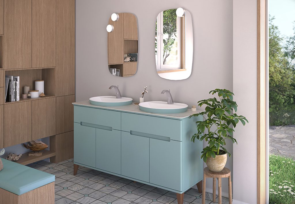 Meuble vasque Résonance par DECOTEC