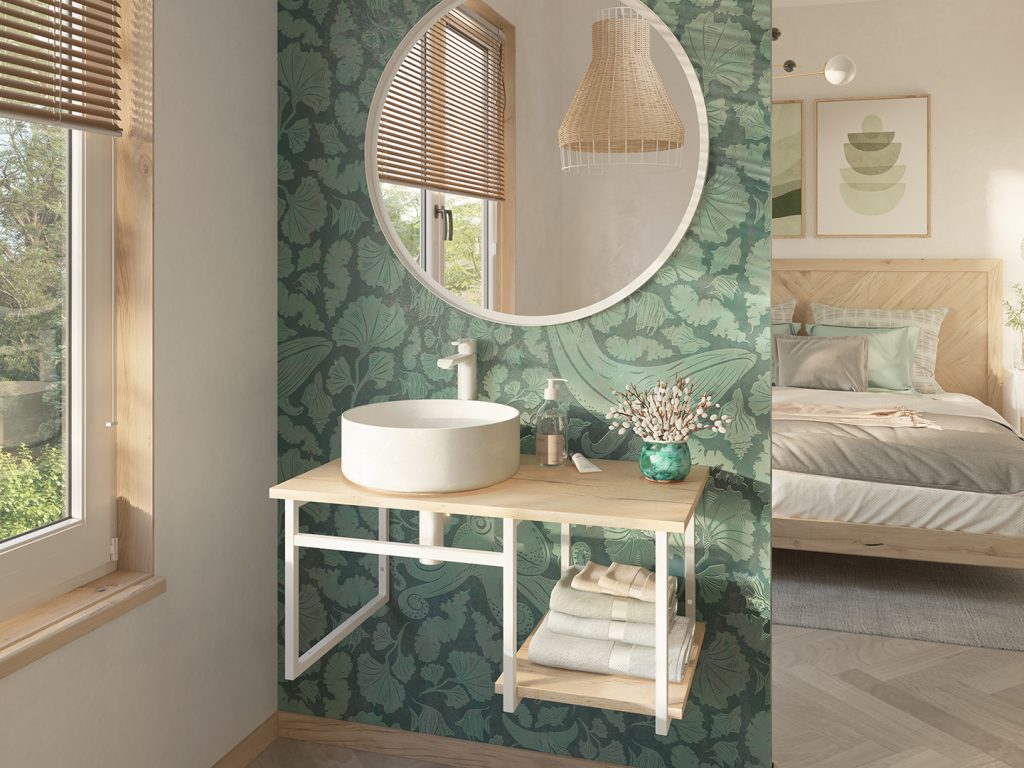 Console Atelier Blanc 90cm large