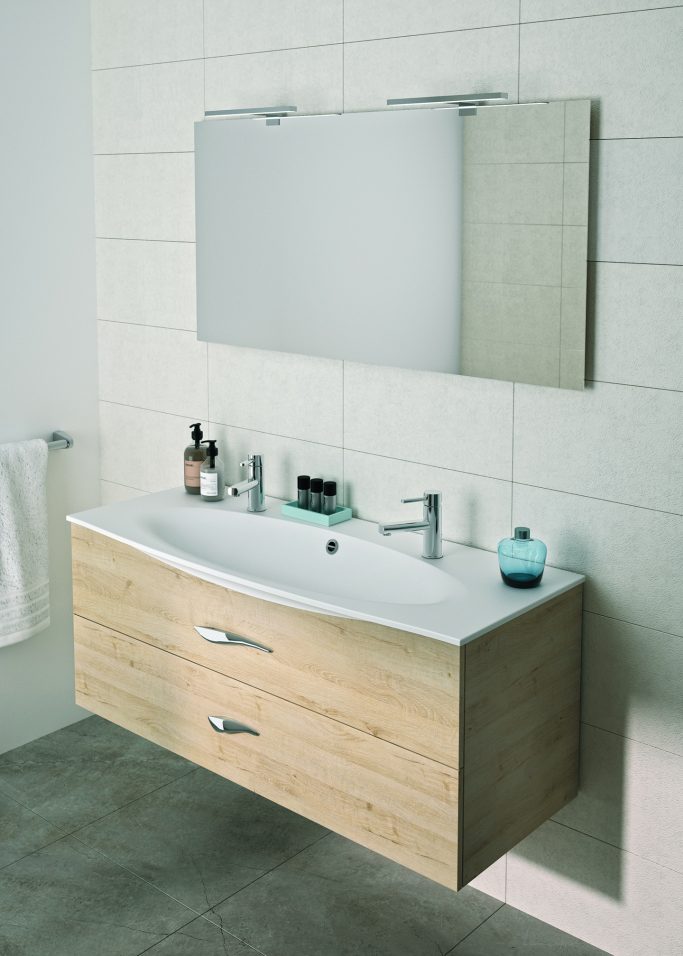 Spiegel FLORE L120 Vanilleeiche Spiegel FLORE L120 Vanilleeiche