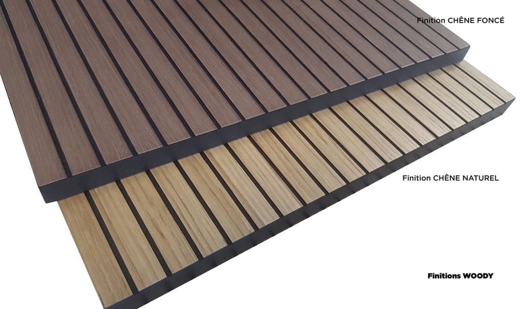 Finitions chêne meuble vasque WOODY - DECOTEC