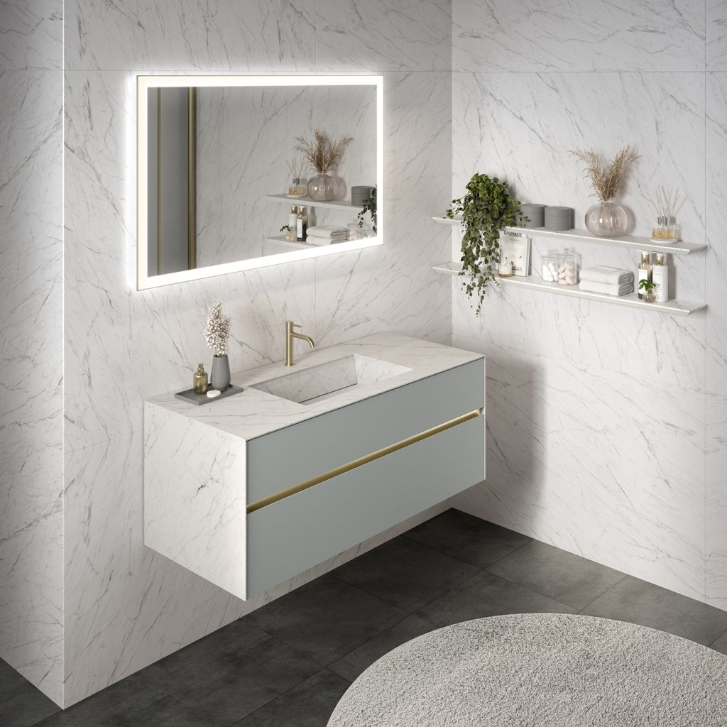 Meuble Karma, decor Fjord - L 120 -