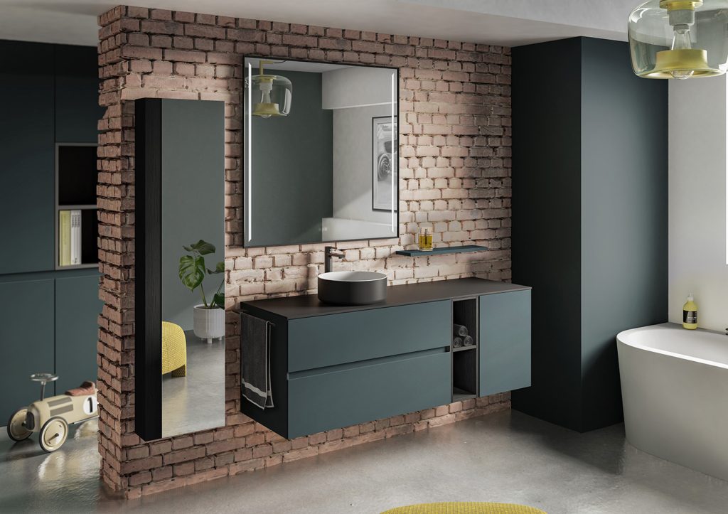 DECOTEC bietet Ihnen mit seiner SIGNATURE-Badezimmermöbelkollektion die Möglichkeit, die Größe, die Farbe, die Waschtischplatte und das Aufsatzwaschbecken oder die Monoblockplatte zu wählen.