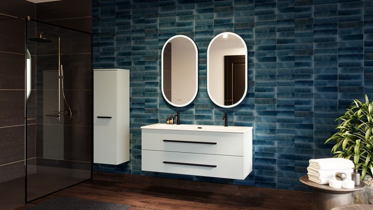 Miroir First oblong pour meuble Bento DECOTEC