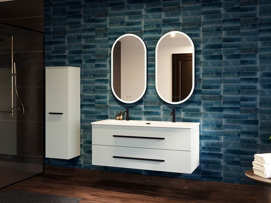 Miroir First oblong pour meuble Bento DECOTEC