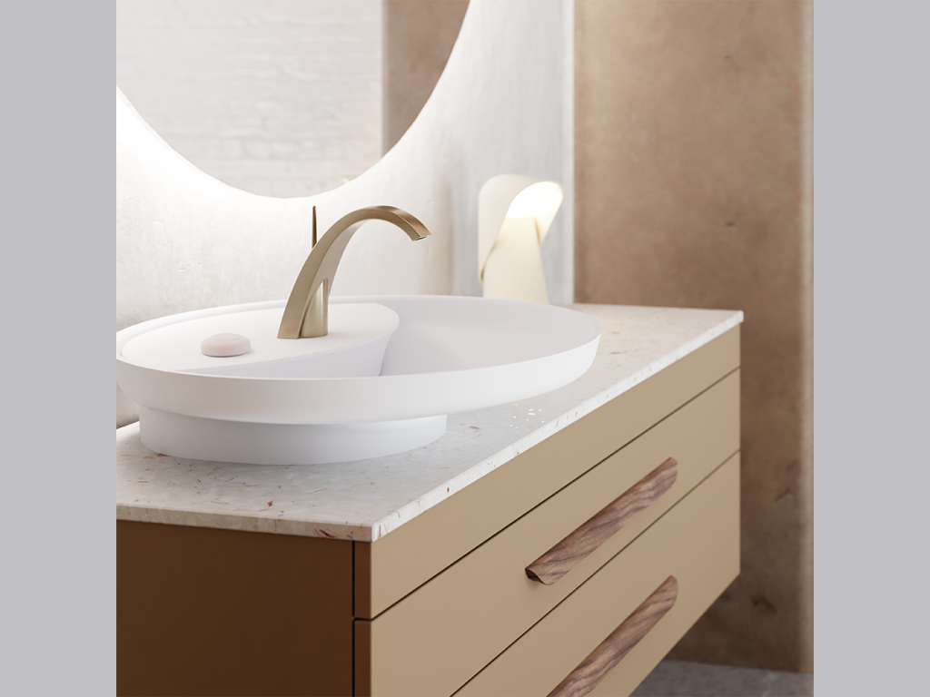 Meuble vasque Jouvence - matériaux recylés