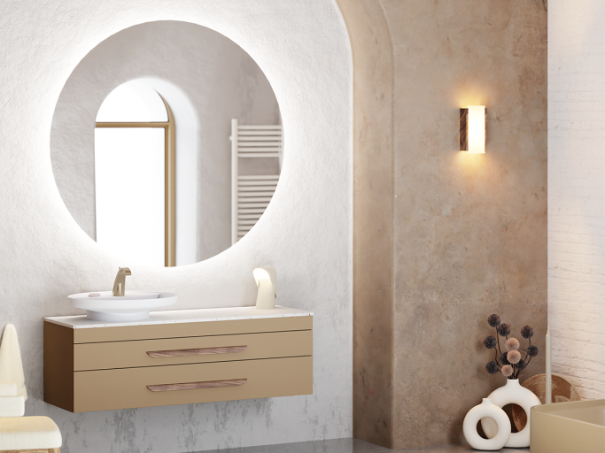 meuble Jouvence L120 – Decotec Meuble vasque Jouvence - matériaux recylés