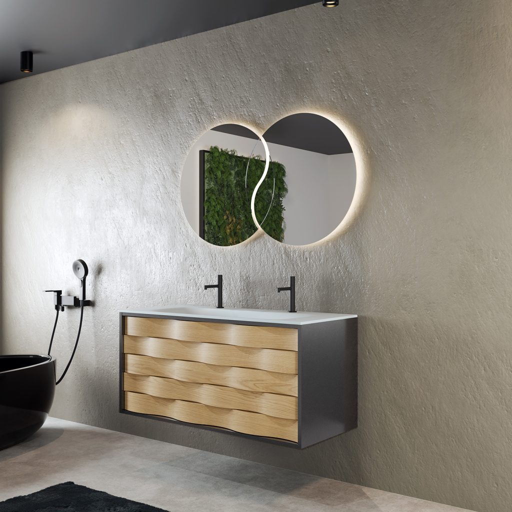 Meuble vasque Cascade L120